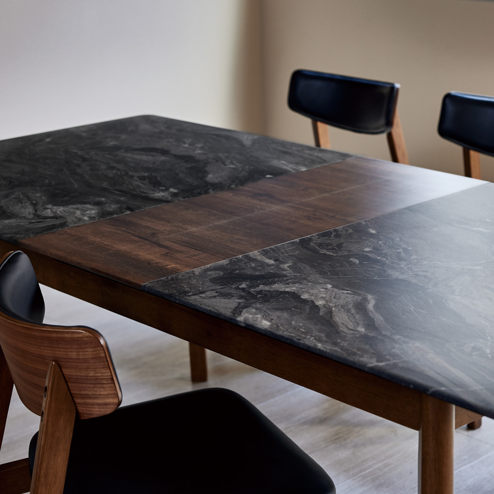 Priepo/プリエポ 伸長式ダイニングテーブル 幅135cm-165cm 伸長式 スライドテーブル テーブル H82024