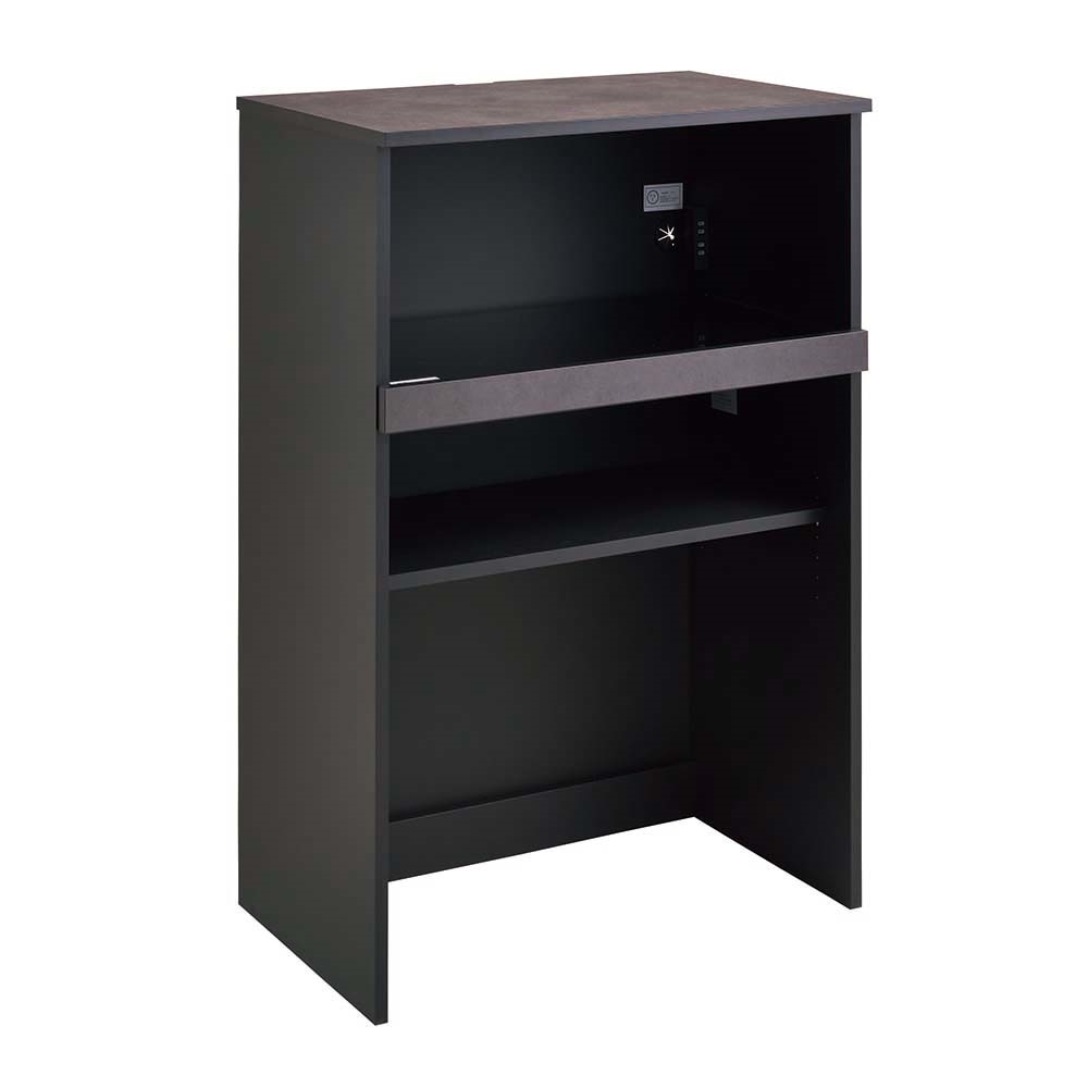 Glipaa/グリィーパ キッチン収納ユニット ダスト収納 幅80cm レンジ台 キッチンラック キッチン収納 H82102