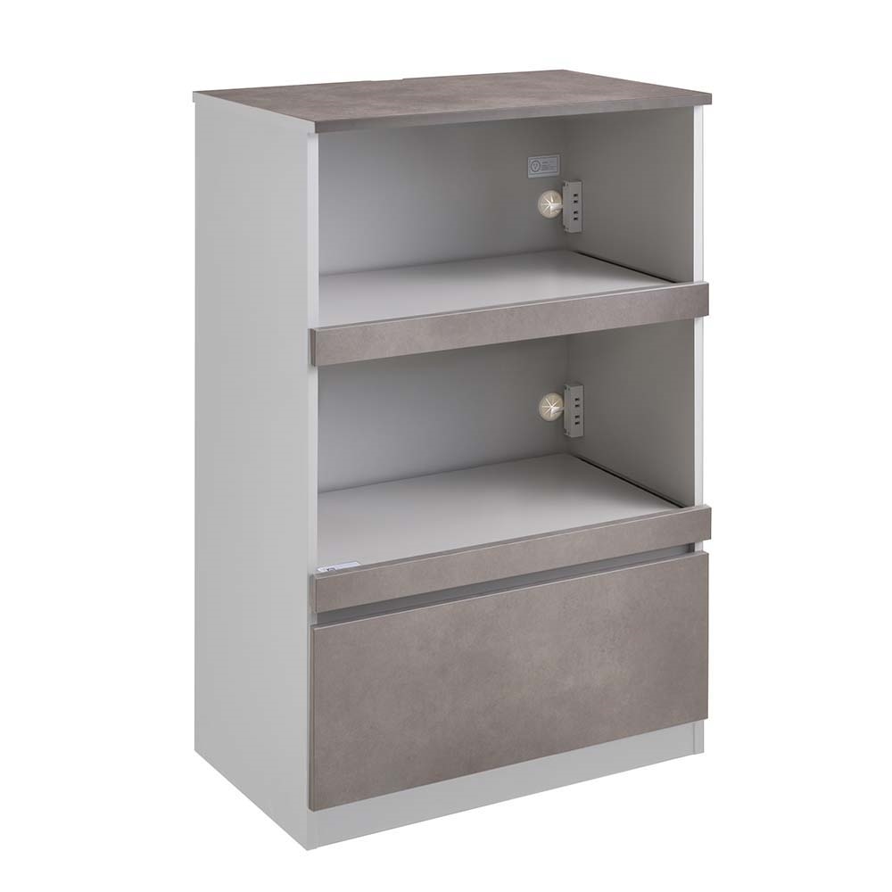 Glipaa/グリィーパ キッチン収納ユニット レンジ収納 幅80cm レンジ台 キッチンラック キッチン収納 H82105