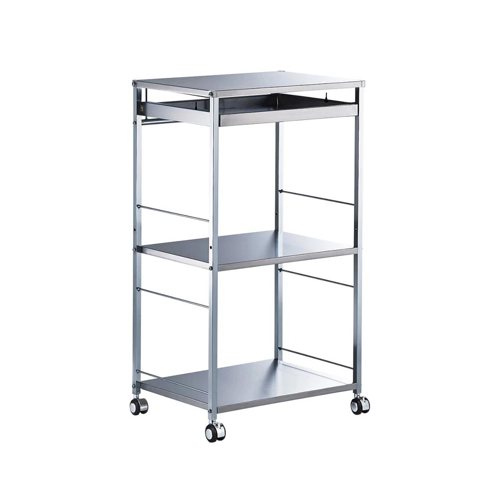 ステンレス作業台ワゴン 引き出し1杯タイプ 幅50cm キッチン 収納カート キッチン収納 H82219
