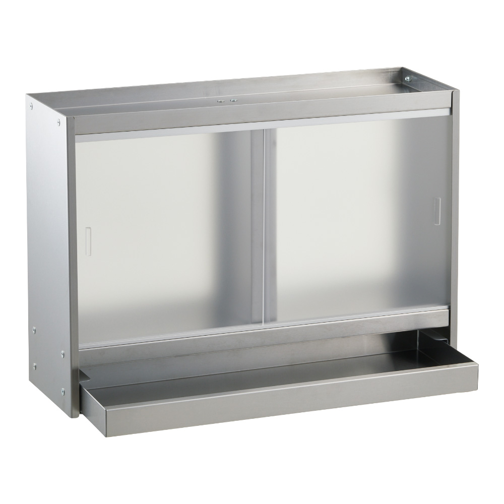 ステンレスカウンター上収納 引き出し付き 幅45奥行15cm 調味料入れ スパイスラック 保存容器 キャニスター オイル H82312