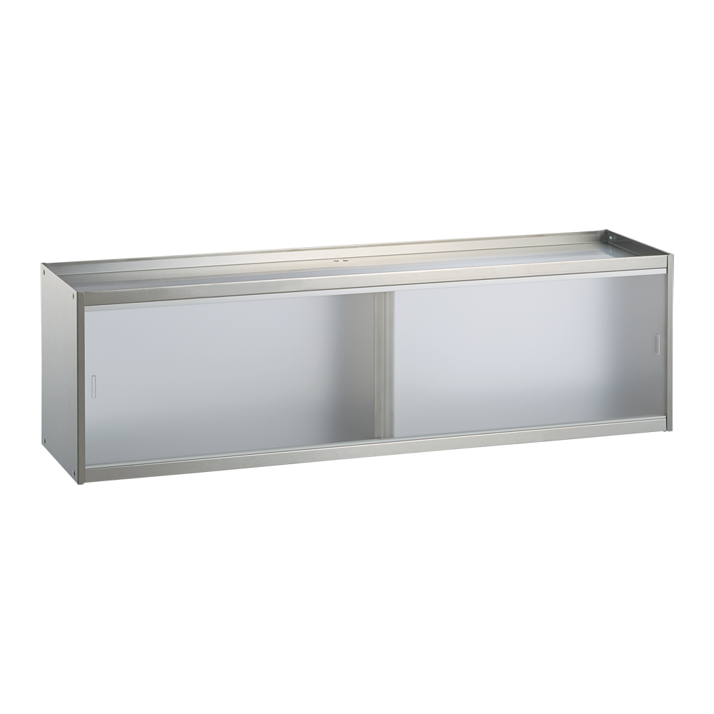 ステンレス製カウンター上収納 幅90奥行24cm キッチンカウンター上収納 キッチン収納 H82315