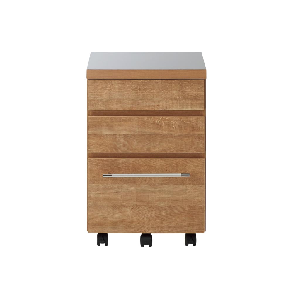 Cretty/クレッティ ステンレス天板 ナチュラルモダンキッチン収納 スリムチェストキッチンワゴン キッチン 収納カート キッチン収納 H82403