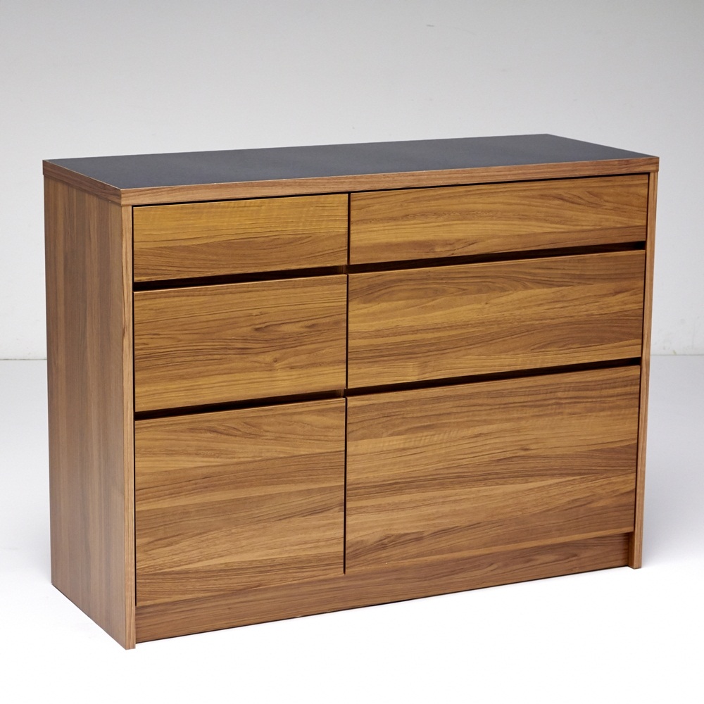 Granite/グラニト アイランド間仕切りキッチンカウンター幅120cm 引き出しタイプ キッチンカウンター キッチン収納 H82443