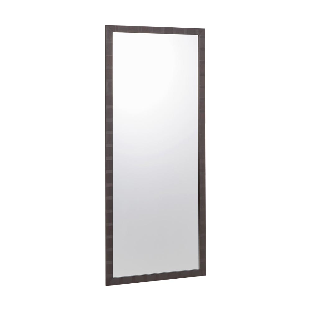 割れない軽量フィルムミラー モダンフレーム 約60cm×150cm スタンドミラー 姿見 全身鏡 インテリア雑貨 H82605