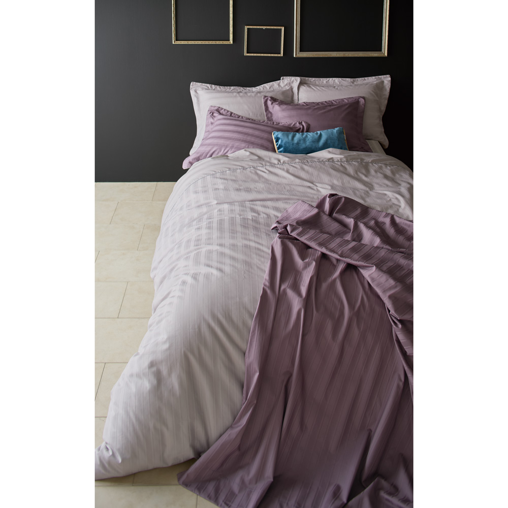 ≪ダブルロング≫ サティーンストライプ 掛けカバー 掛け布団カバー 布団カバー シーツ H83029