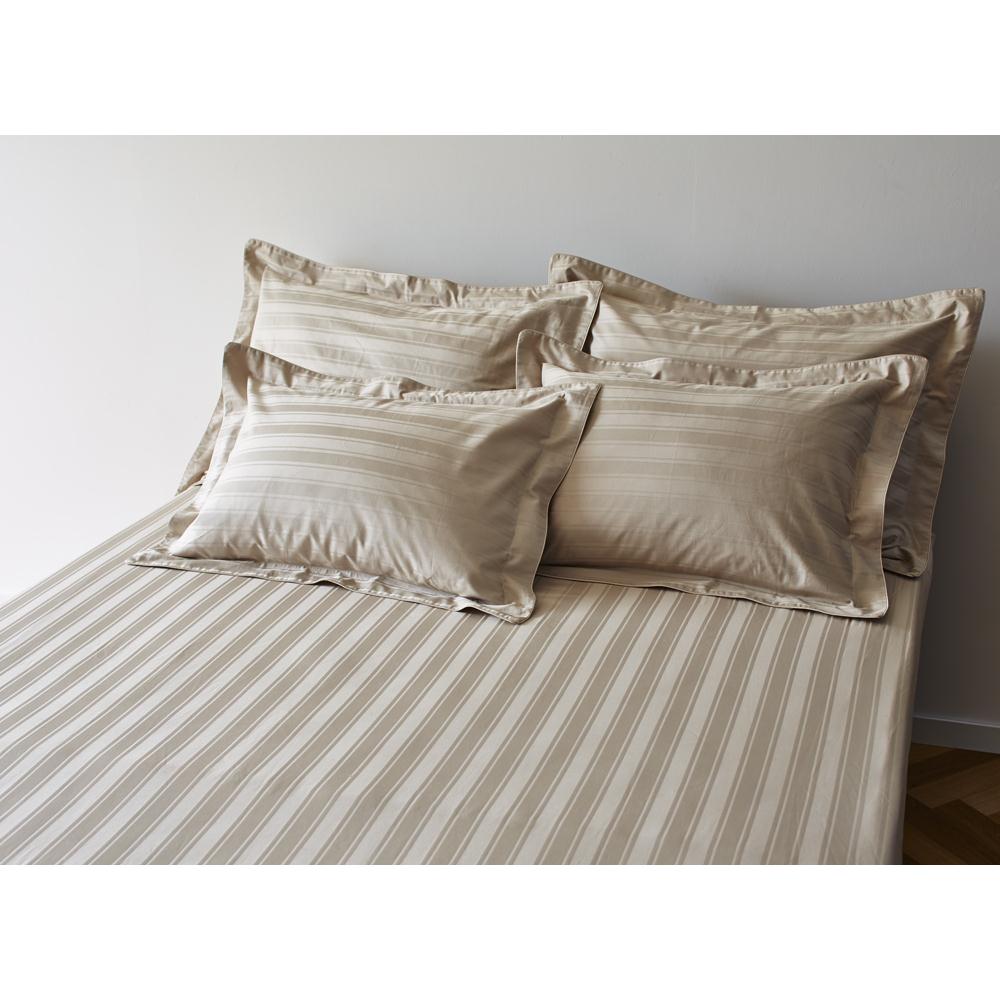 ≪セミダブル≫ サティーンストライプ ベッドシーツ ベッドシーツ ボックスシーツ 布団カバー シーツ H83032