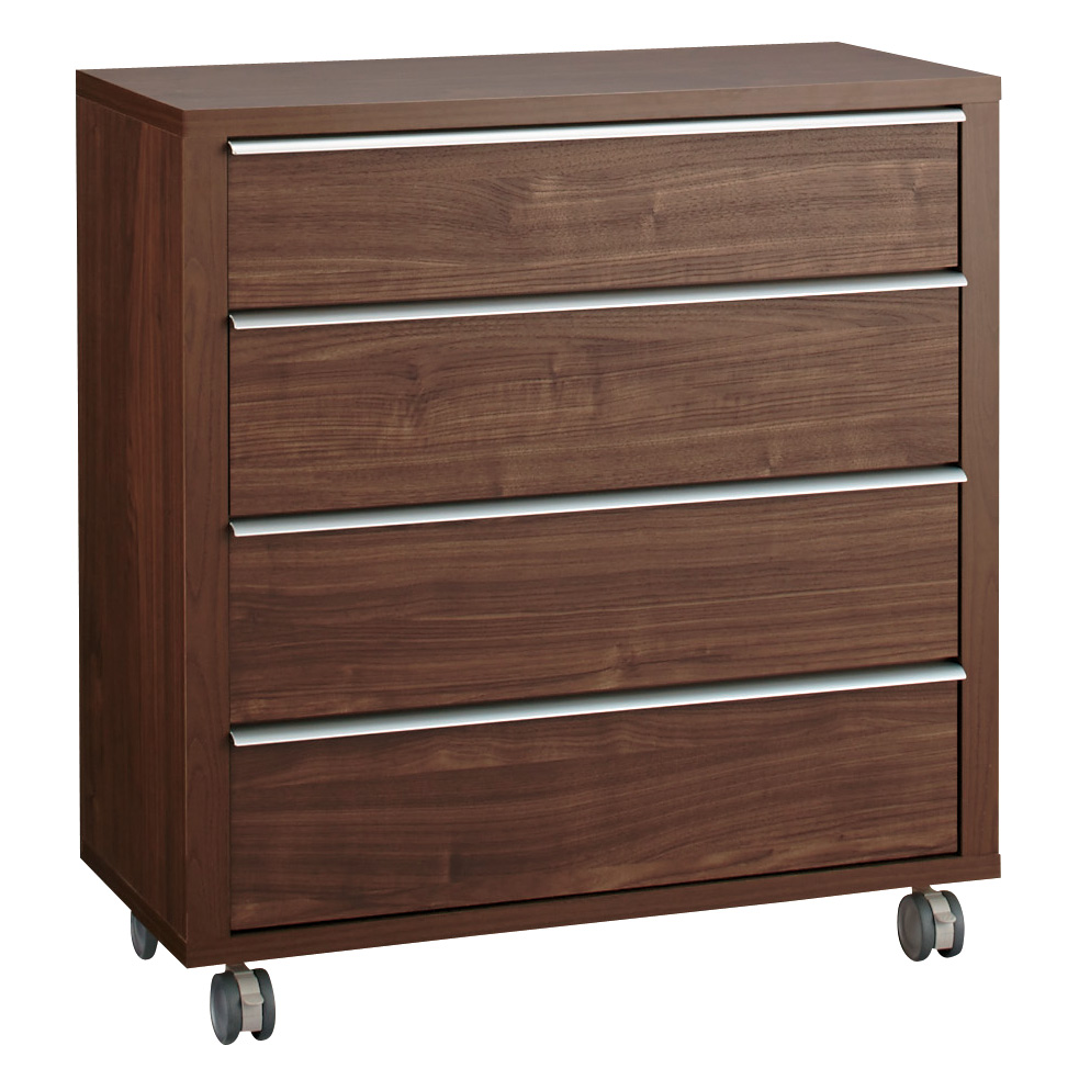 Antisala/アンティサラ クローゼットユニット収納・ウォルナット 幅80.5cm 間仕切りチェスト タンス 衣類収納 H83221