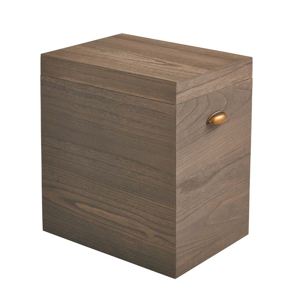 日本製総桐レザーバッグ収納 収納ボックス 小物収納 フリーボックス H83401