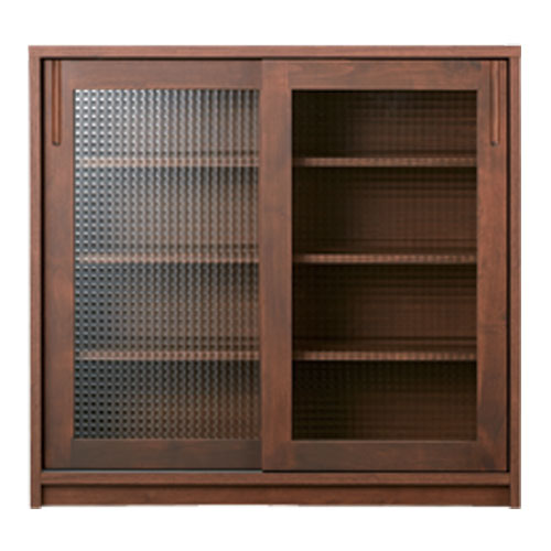 Pippi/ピッピ カウンター下収納庫 引き戸 幅90奥行32cm キッチンカウンター下収納 キッチン収納 H83814