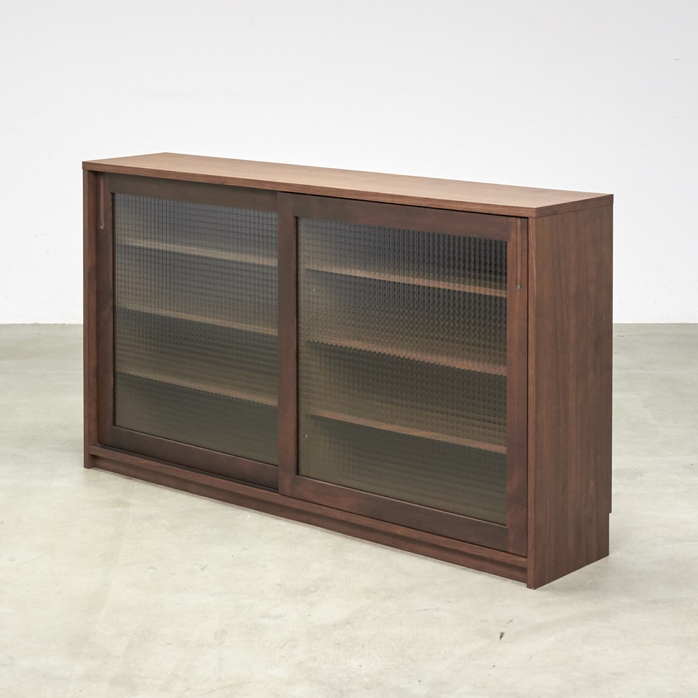 Pippi/ピッピ カウンター下収納庫 引き戸 幅150奥行32cm キッチンカウンター下収納 キッチン収納 H83816