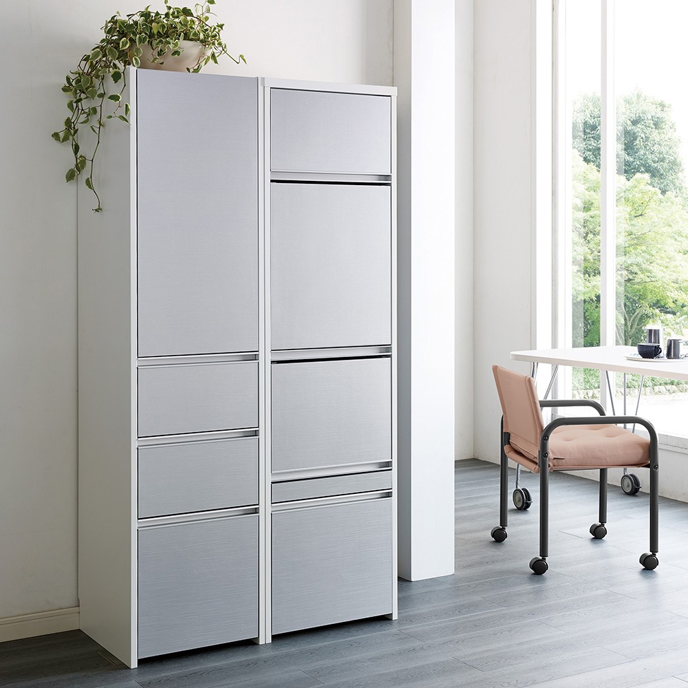 Ymir/ユミル 隠せるストッカー 幅30奥行55cm高さ178cm キッチンストッカー 隙間収納 キッチン収納 H83838