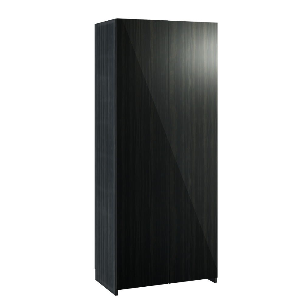 Flene/フレーネ 光沢木目のパントリー 幅75cm奥行44cm キッチンストッカー 隙間収納 キッチン収納 H83867