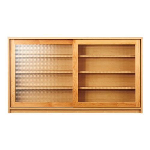 Pippi/ピッピ カウンター下収納庫 引き戸 幅150奥行23cm キッチンカウンター下収納 キッチン収納 H83894