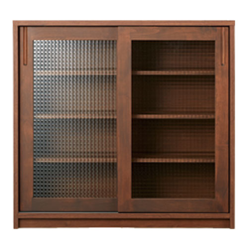 Pippi/ピッピ カウンター下収納庫 引き戸 幅150奥行23cm キッチンカウンター下収納 キッチン収納 H83894