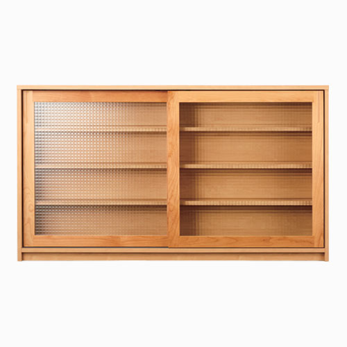 Pippi/ピッピ カウンター下収納庫 引き戸 幅150奥行32cm キッチンカウンター下収納 キッチン収納 H83898