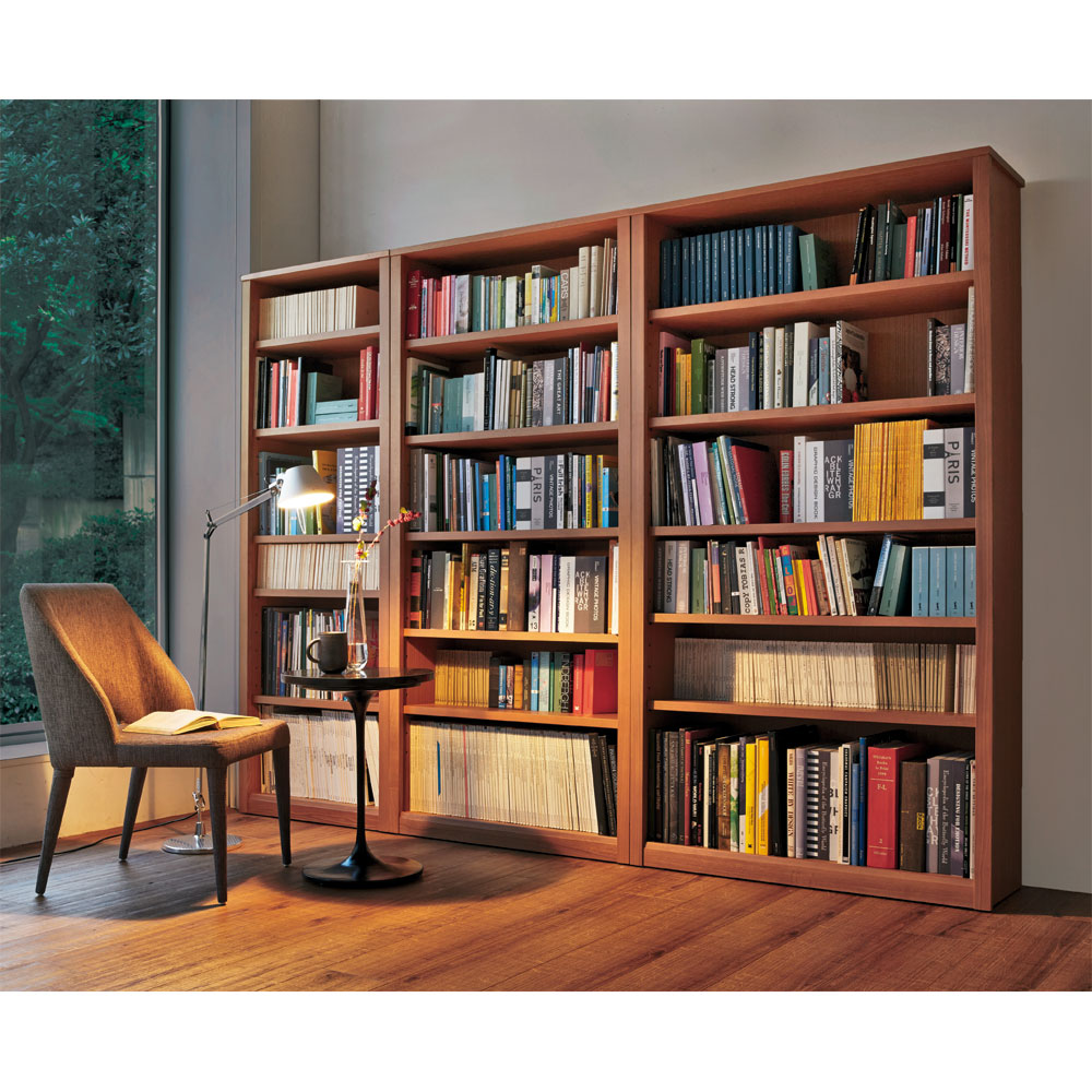 Chasse（シャッセ） ブックシェルフ 幅60奥行30高さ120.5cm 本棚 ブックシェルフ 書棚 ラック シェルフ H8391D