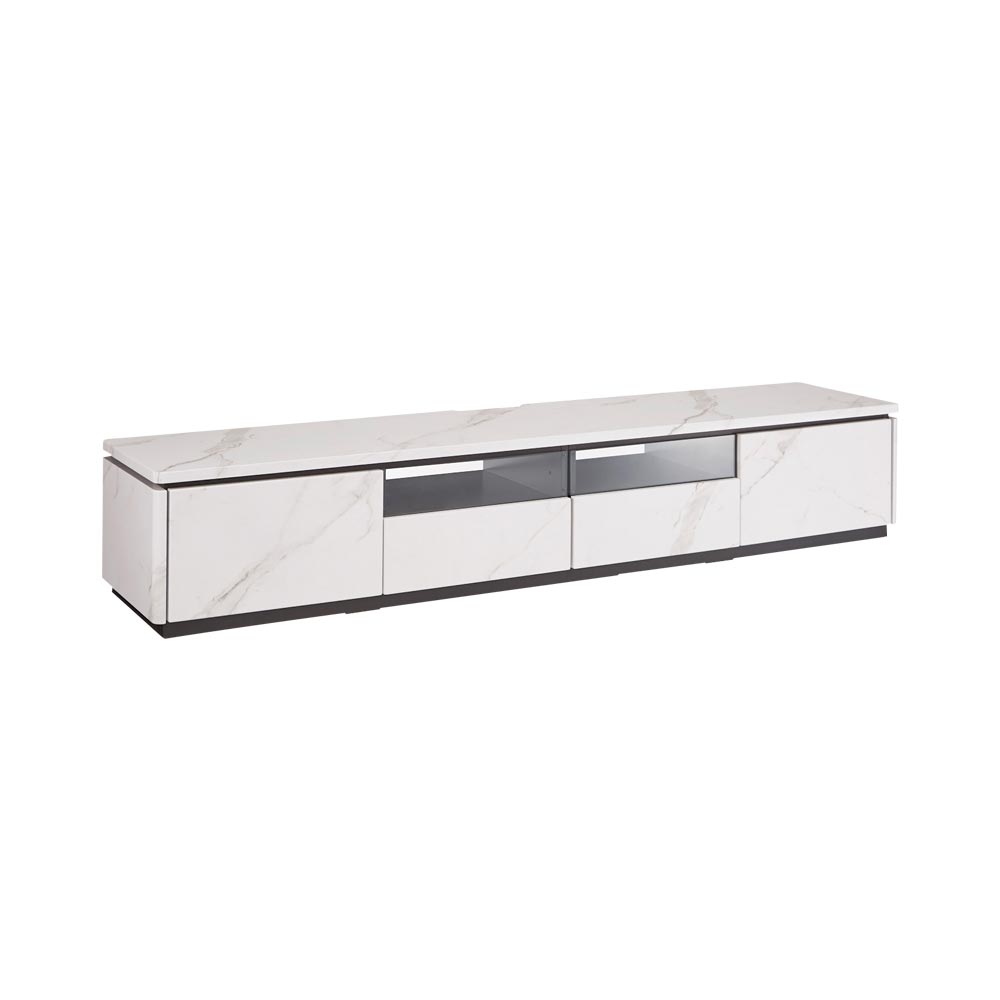 ロータイプテレビ台 幅210高さ38cm 【Noshua/ノシュアシリーズ】 ローボード テレビ台 テレビボード H83946