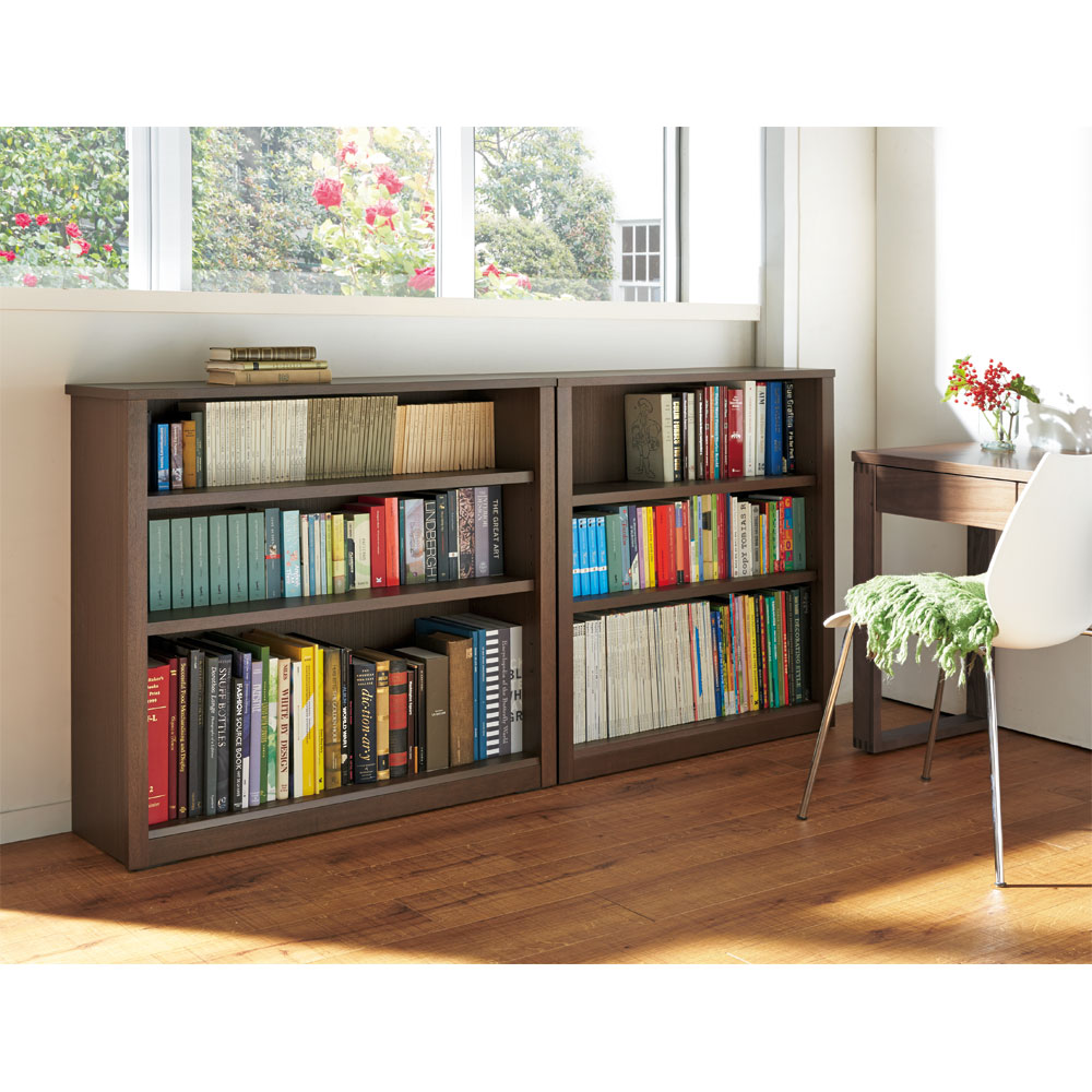 Chasse(シャッセ) ブックシェルフ 幅99奥行30高さ150.5cm 本棚 ブックシェルフ 書棚 ラック シェルフ H83991