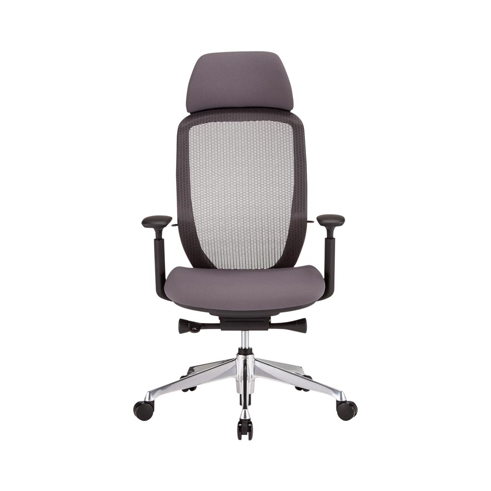 Sylphy/シルフィ オフィスチェア ヘッドありタイプ(エクストラハイバック) オフィス ワークチェア 事務椅子 ホームオフィス家具 H84002