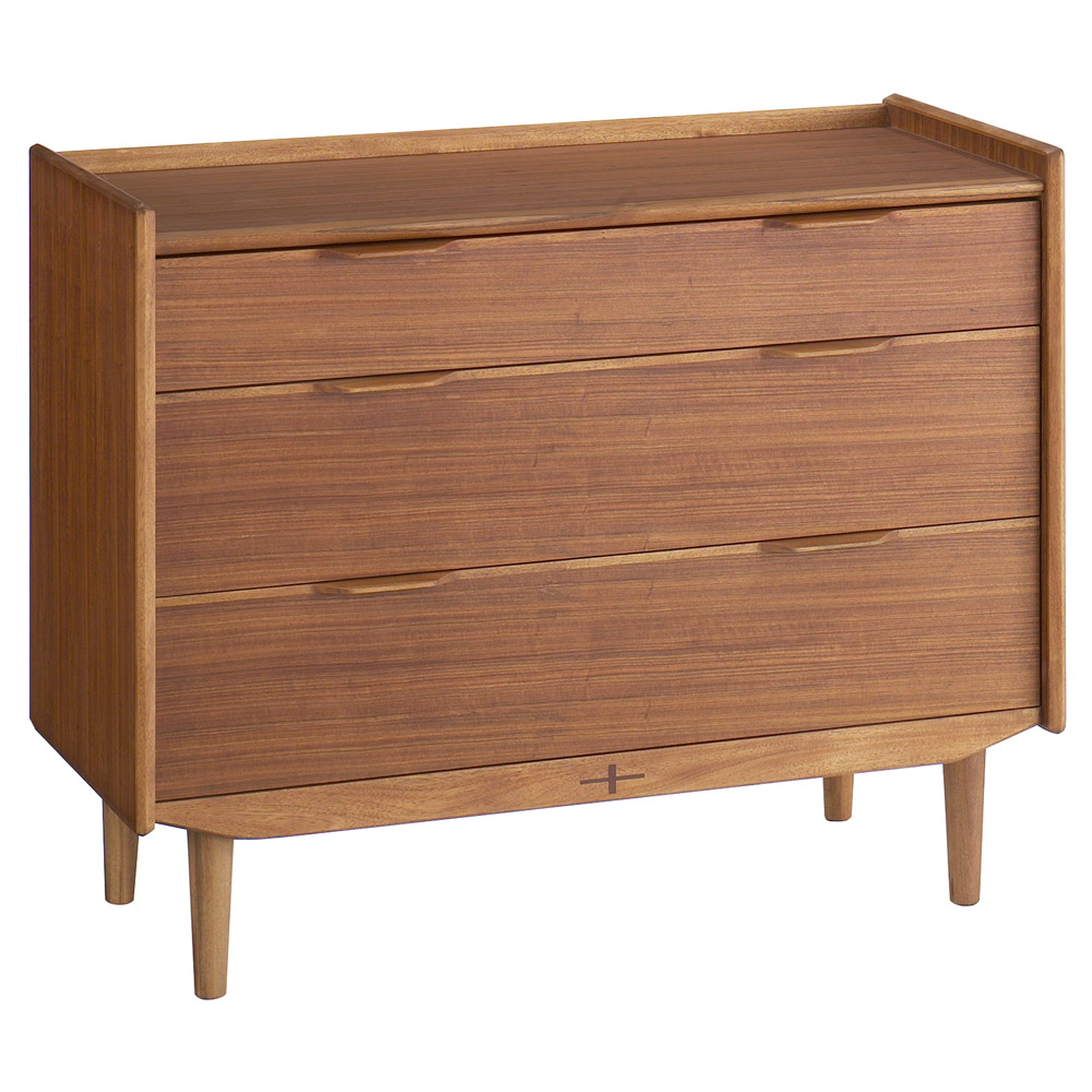 EDDA/エッダ 北欧スタイル 3段チェスト 幅100cm リビング リビング収納 H84011