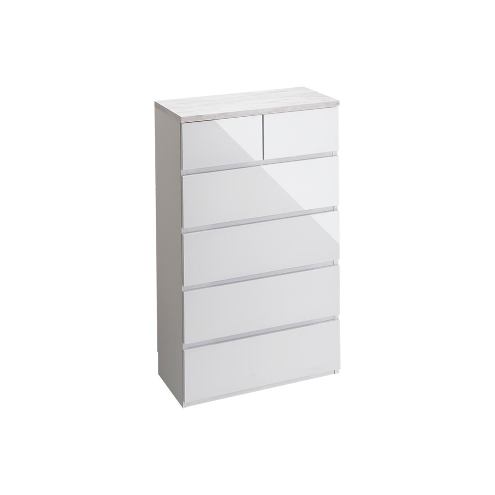 Marblenome/マーブルノーム 薄型チェスト 幅60cm・5段 高さ100cm タンス 衣類収納 H84101