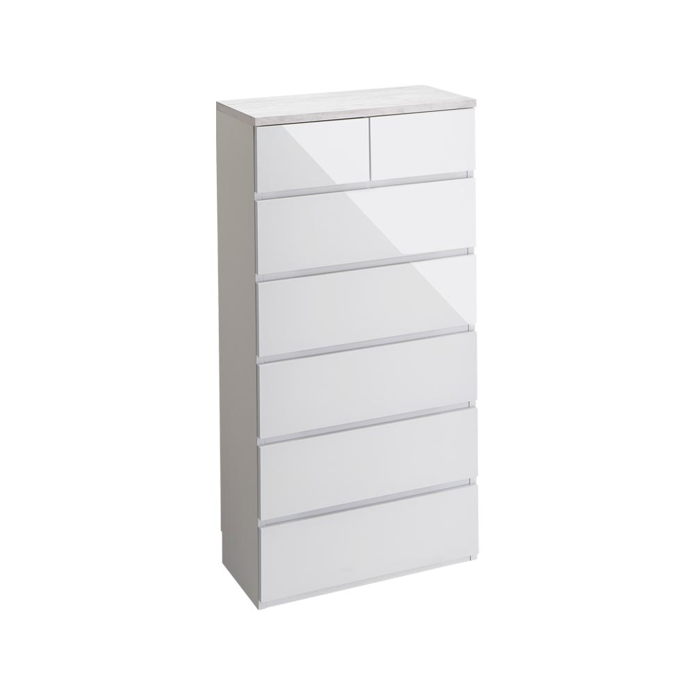 Marblenome/マーブルノーム 薄型チェスト 幅60cm・6段 高さ120cm タンス 衣類収納 H84104