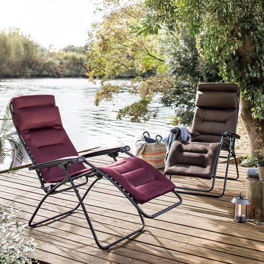 フランス製Lafuma/ラフマ プレミアムリクライニングチェア ガーデンチェア ベンチ ガーデンファニチャー H808G5