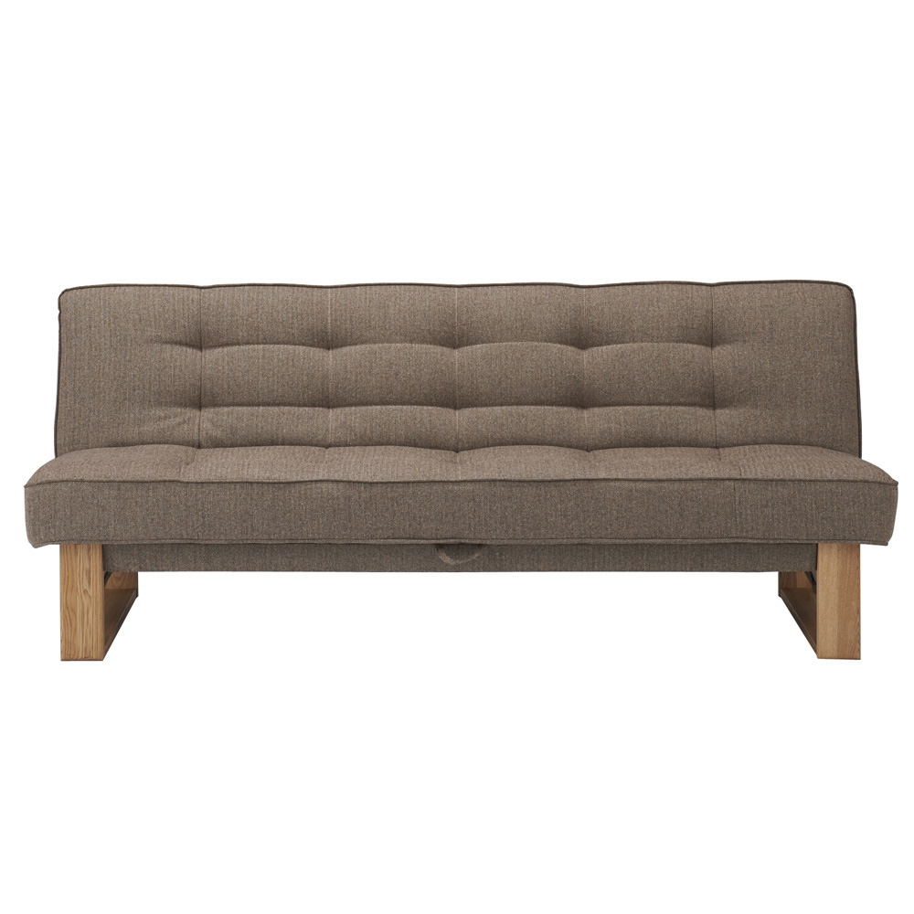 ツイード調ソファベッド ハイバック ［国産］ ファブリックソファ ソファ H81124