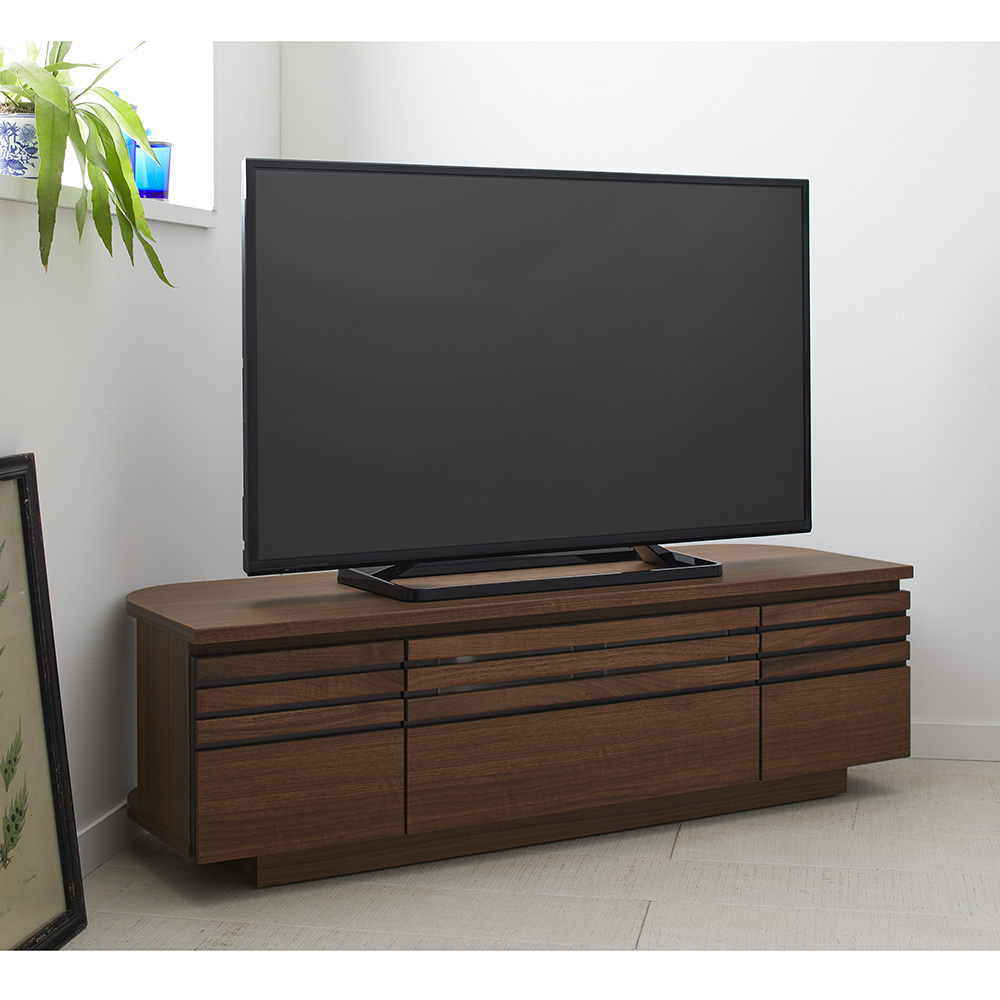 コーナーテレビ台 幅120.5高さ36.5cm キャスター付き 【Remonte/ルモンテ】 コーナーテレビ台 テレビ台 テレビボード H81410