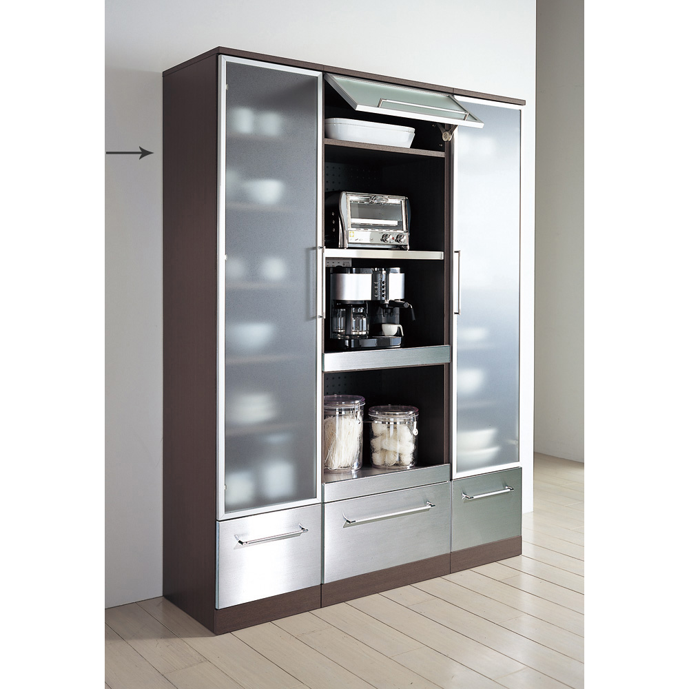 SmartII スマート2 ステンレスシリーズキッチン収納 キャビネット左開き 幅40cm キッチンボード キッチン収納 H82431