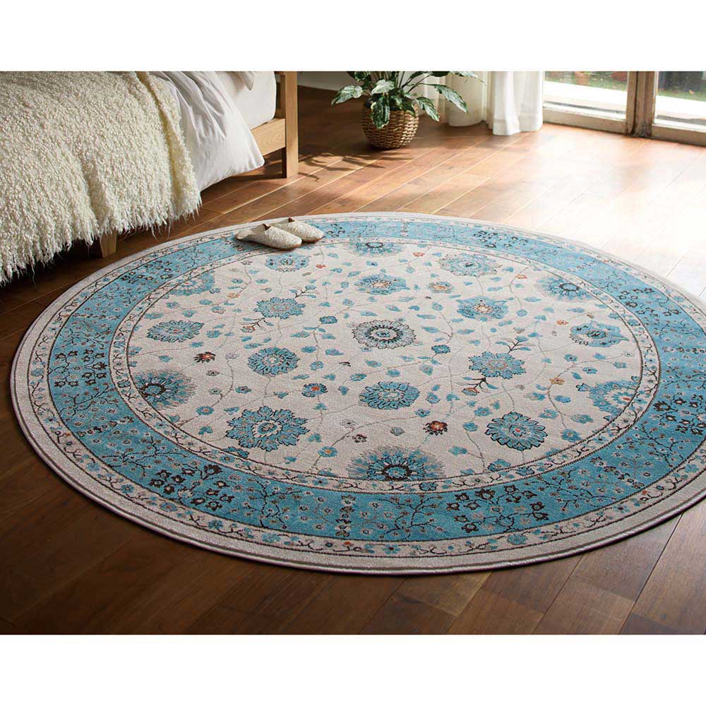 ≪約径200cm≫ Lafarge/ラファージュ ウィルトン織円形ラグ 円形ラグ カーペット ラグ マット H82820