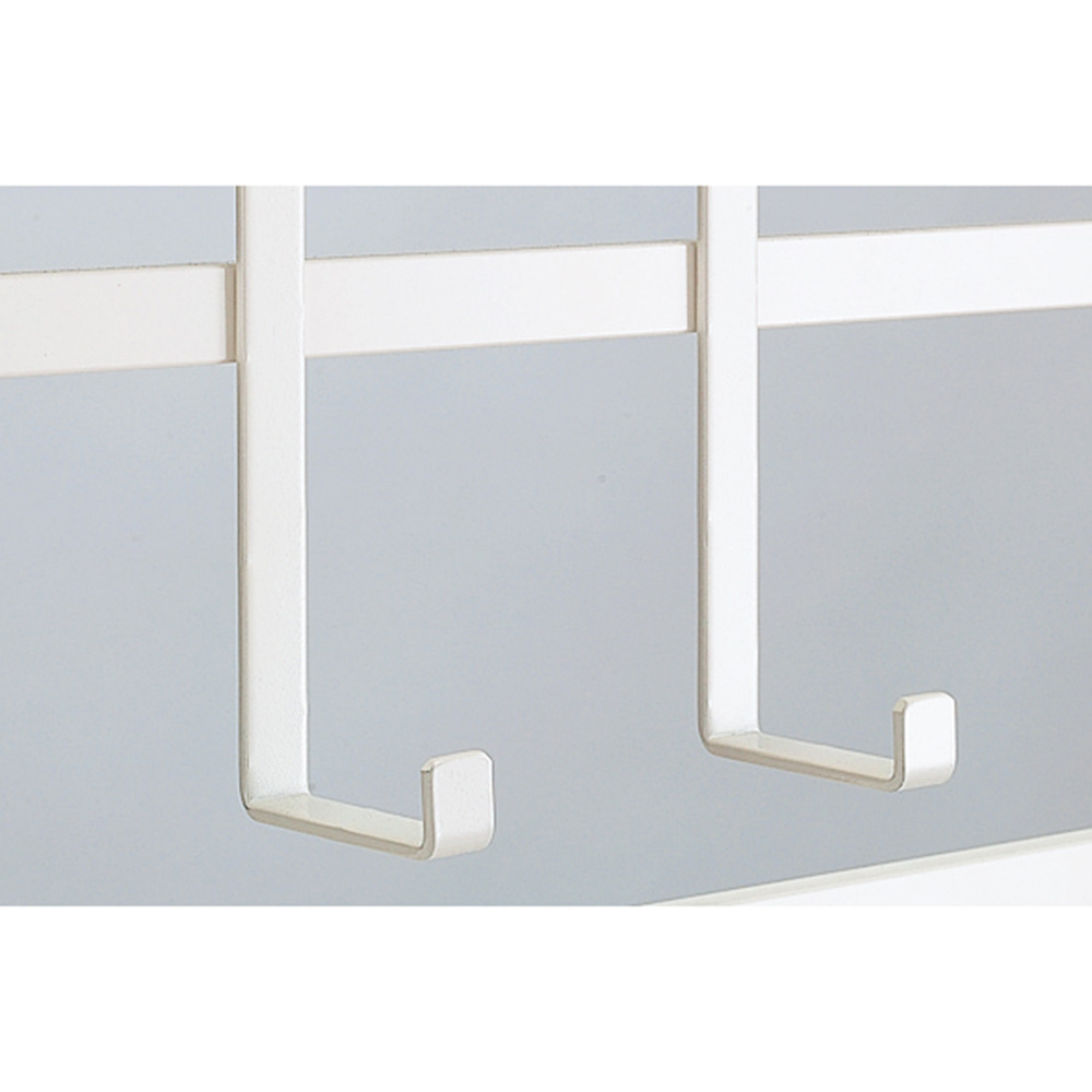 突っ張りダブルラダーパーテーション フック5個組 パーテーション 間仕切り リビング収納 H84152