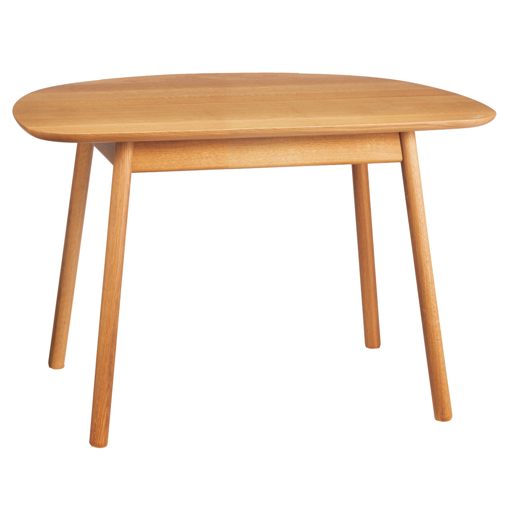 cobrina/コブリナ オーク天然木 ダイニングテーブル 幅133cm 奥行120cm ダイニングテーブル テーブル H90909