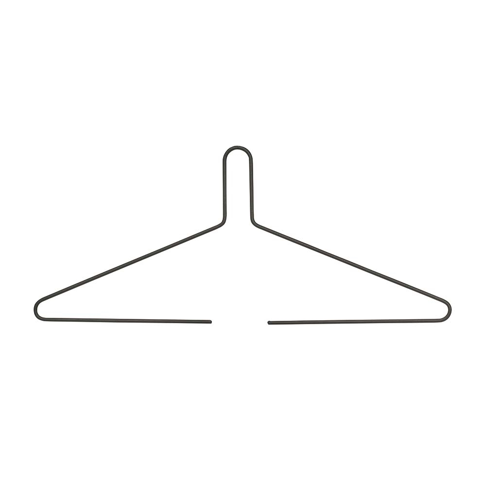 KUROSHIRO/クロシロシリーズ ハンガー 4個セット 衣類ハンガー スカート スラックスハンガー 衣類収納 H91008