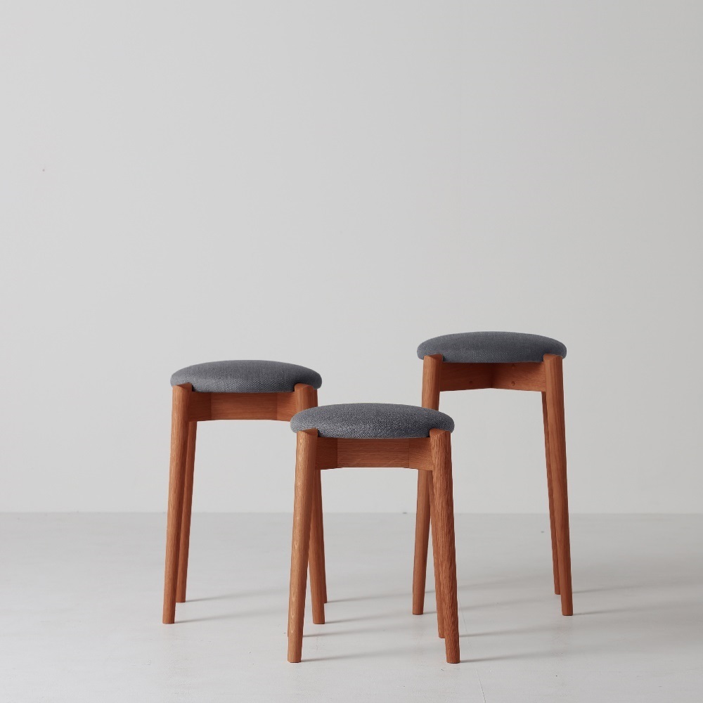 ≪H450≫ kestava/ケスターヴァ ダイニングシリーズ スツール 張り込み スツール 丸椅子 椅子 チェア H91026