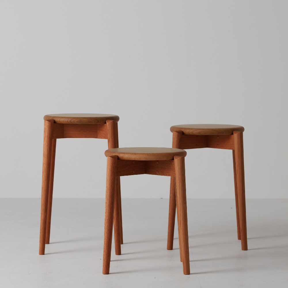 ≪H535≫ kestava/ケスターヴァ ダイニングシリーズ スツール 板座 スツール 丸椅子 椅子 チェア H91031