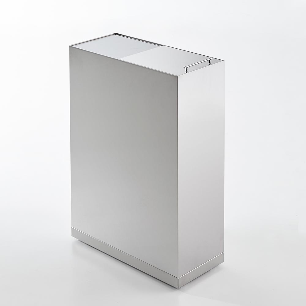 S-tena/ステナ キャスター付き ステンレスダストボックス 45L キッチン 分別 ダストボックス H91709