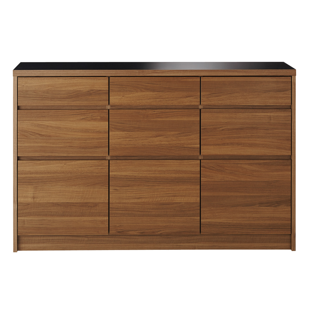 Granite/グラニト アイランド間仕切りキッチンカウンター幅140cm 引き出しタイプ キッチンカウンター キッチン収納 H91926