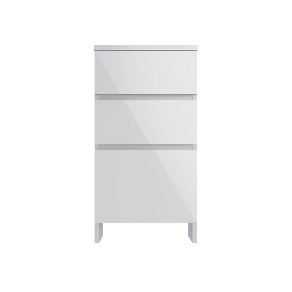 Luchen/ルシェン 隙間多段チェスト 奥行40cm 幅45cm 高さ86cm 3段 リビング リビング収納 H92116