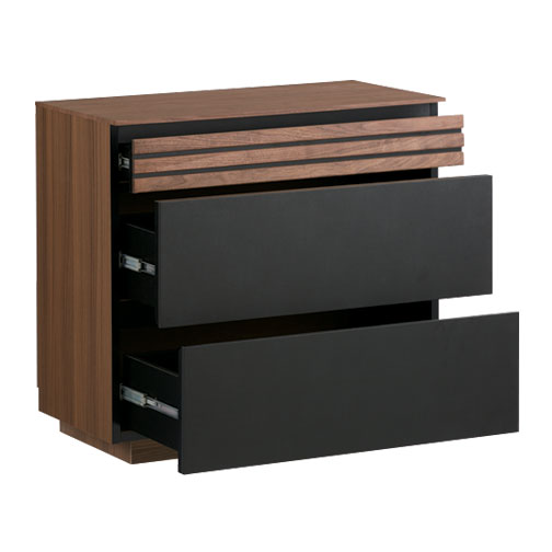 Alus Style/アルススタイル チェスト＆ドレッサーシリーズ チェスト 幅80.5cm 3段 リビング リビング収納 H93411