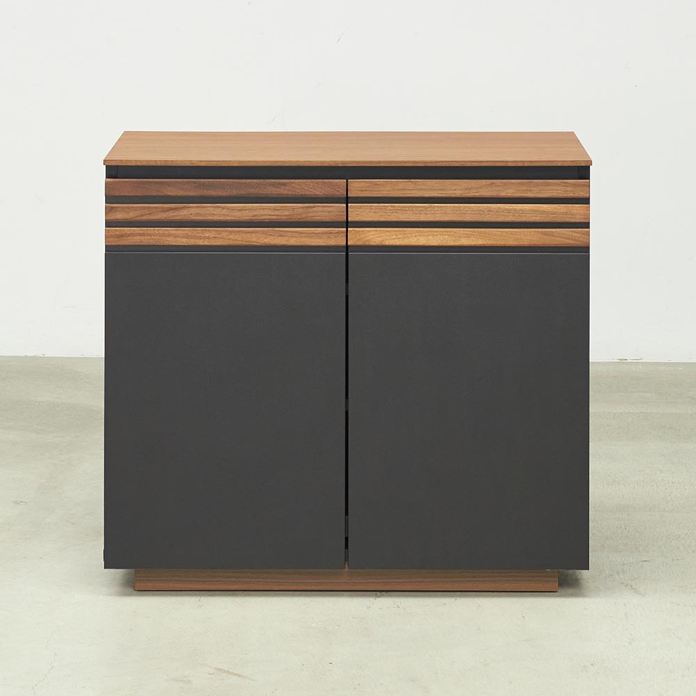 Alus Style/アルススタイル コンパクトホームオフィス プリンターキャビネット 幅80.5cm 台 ラック リビング収納 H93418