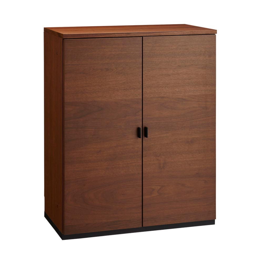 Sorrento/ソレント リビングキャビネット 幅76高さ95cm 板扉 キャビネット リビングボード リビング収納 H93608