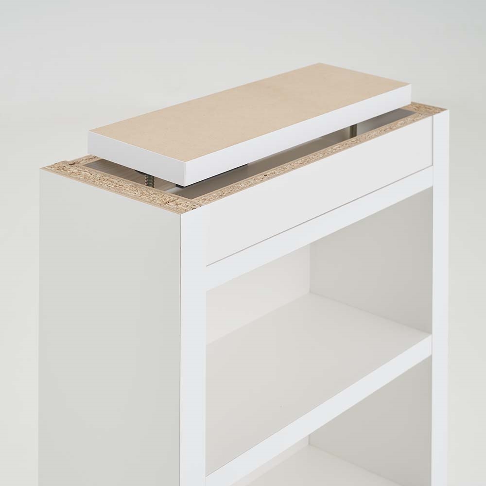 CDライブラリーシリーズ 幅40cm 上置き高さ48cm ウッドラック 木製シェルフ 本棚 ラック シェルフ H93707