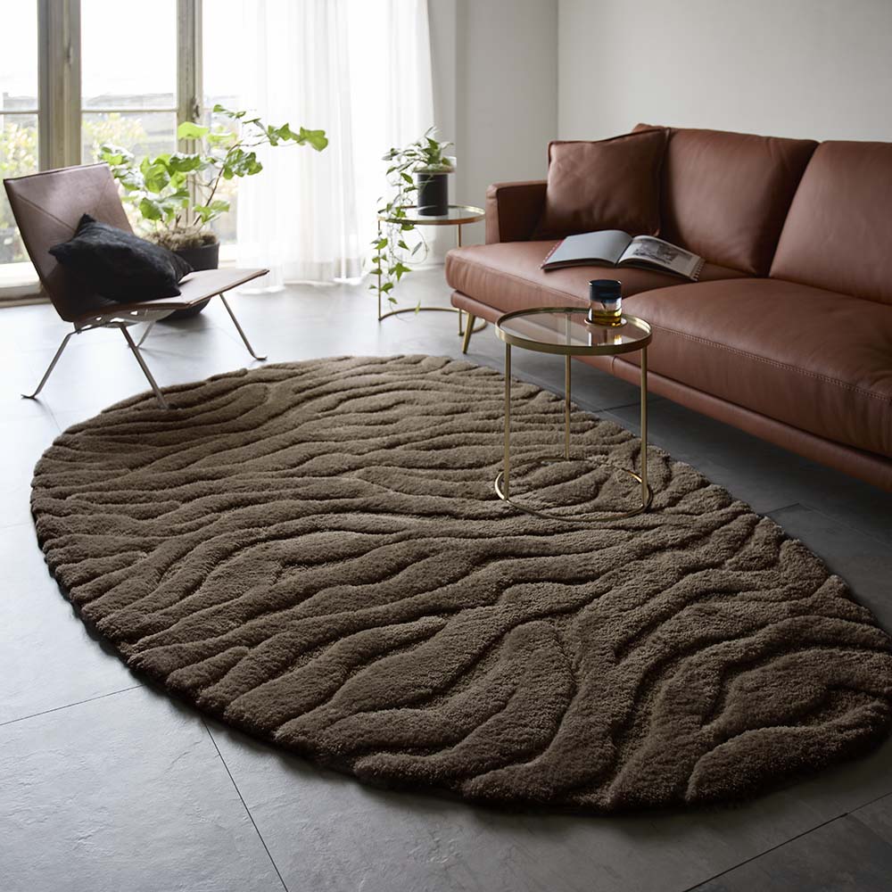 Schelde/スヘルデ ウィルトン織ラグ 約160cm×230cm変形 ラグ 絨毯 カーペット マット H94204