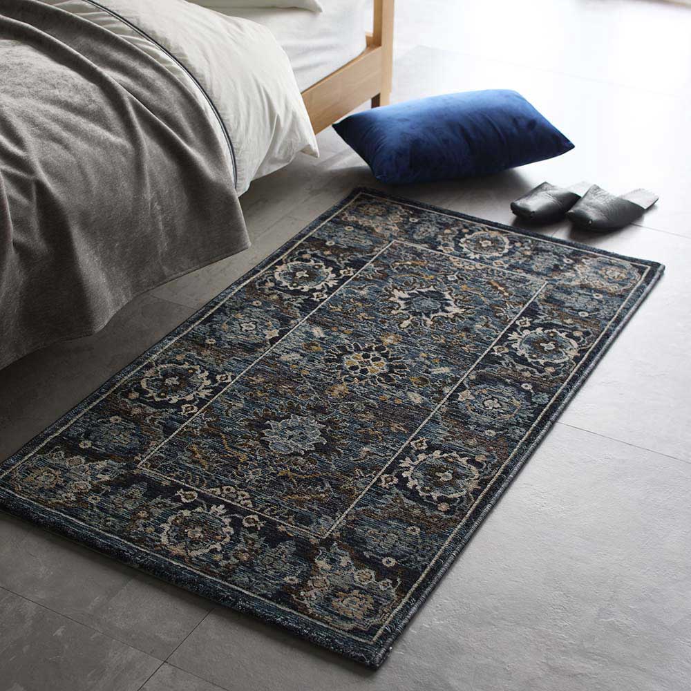 ≪約70cm×120cm≫ Matruh/マトルーフ ウィルトン織マット 玄関マット カーペット ラグ マット H94310