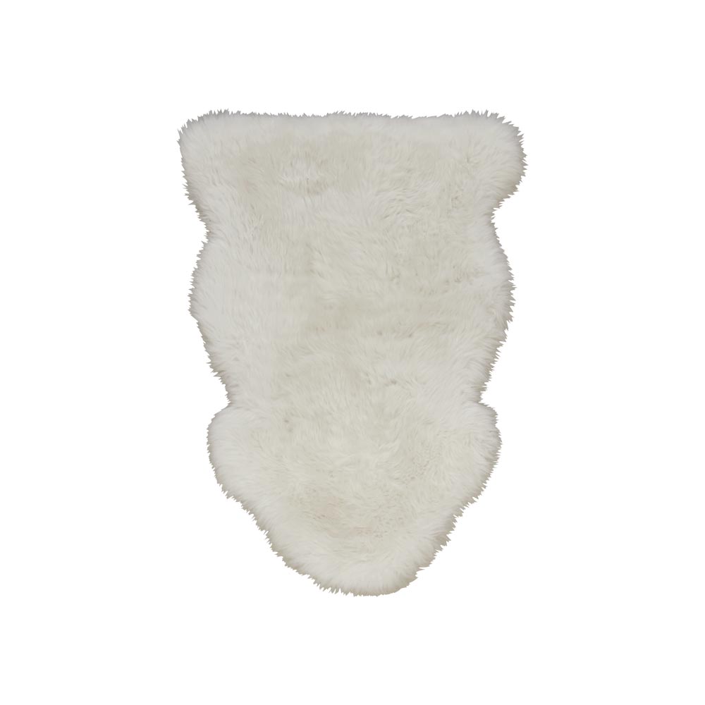 ≪1.5匹物 約60cm×130cm≫ 長毛フルスキンMouton/ムートン ラグ 絨毯 カーペット マット H94318