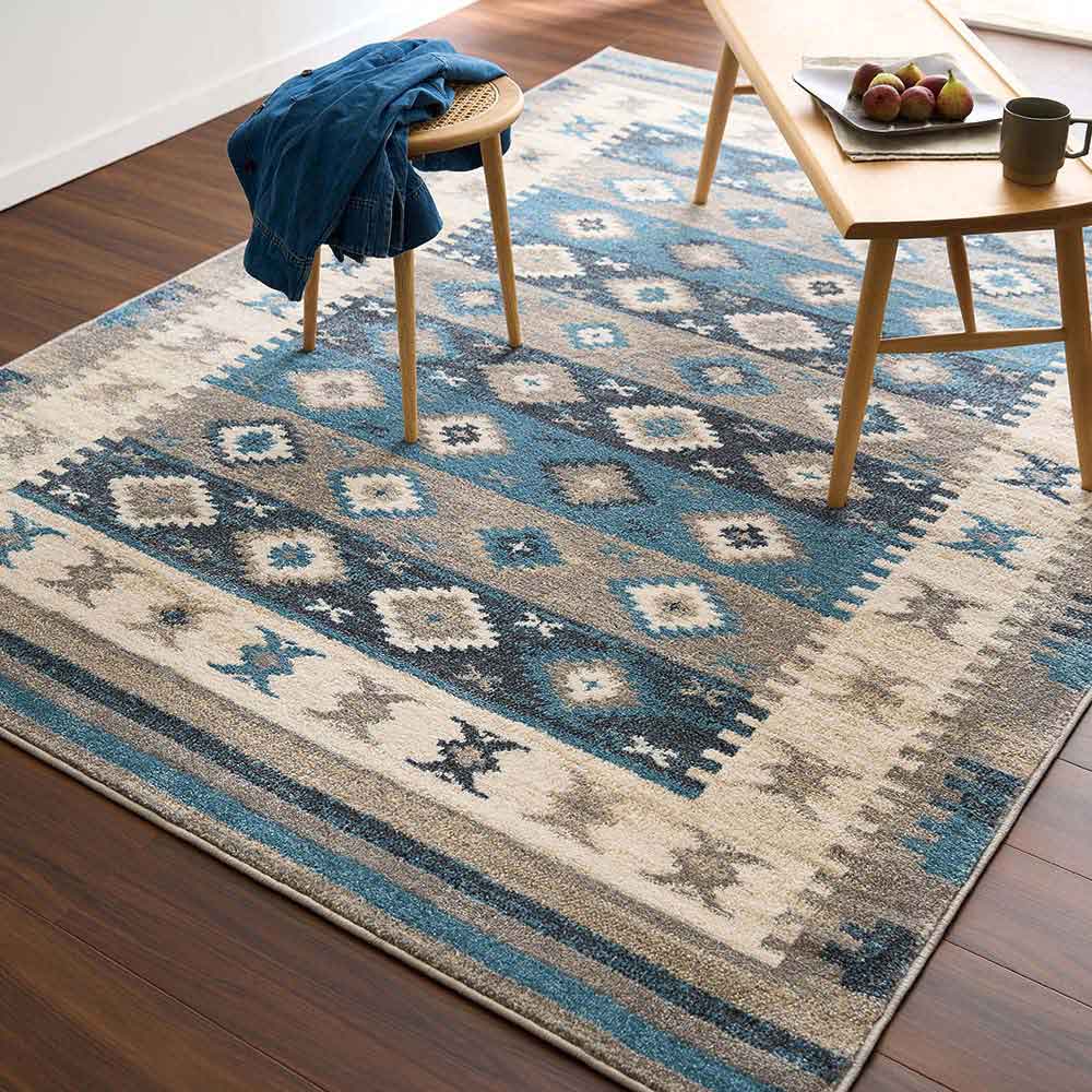 ≪約160cm×230cm≫ トルコ製ウィルトン織ラグ ラグ 絨毯 カーペット マット H94503