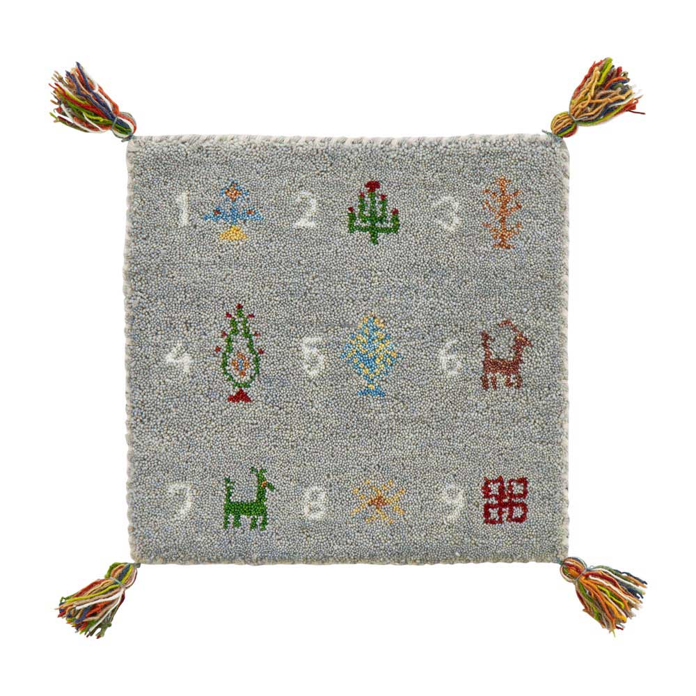 Gabbeh/ギャッベ インド製マット 約40cm×180cm キッチンマット カーペット ラグ マット H94514