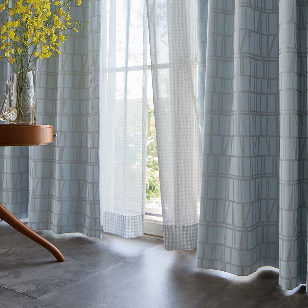 ≪約幅100cm×丈228cm 2枚≫ Finlayson/フィンレイソン PAMPULA/パンプーラ レースカーテン レースカーテン カーテン H94720